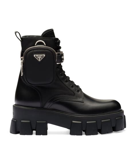 prada monolith boots nylon|prada monolith boots sale.